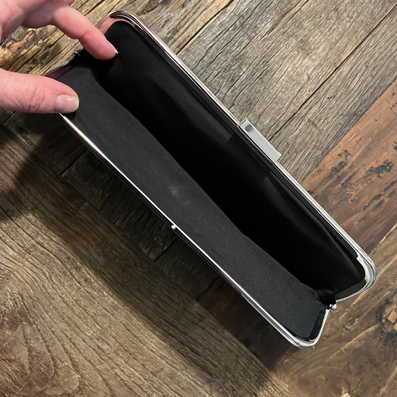 Gaultier Clutch in Black Leather - Picture 3 of 4